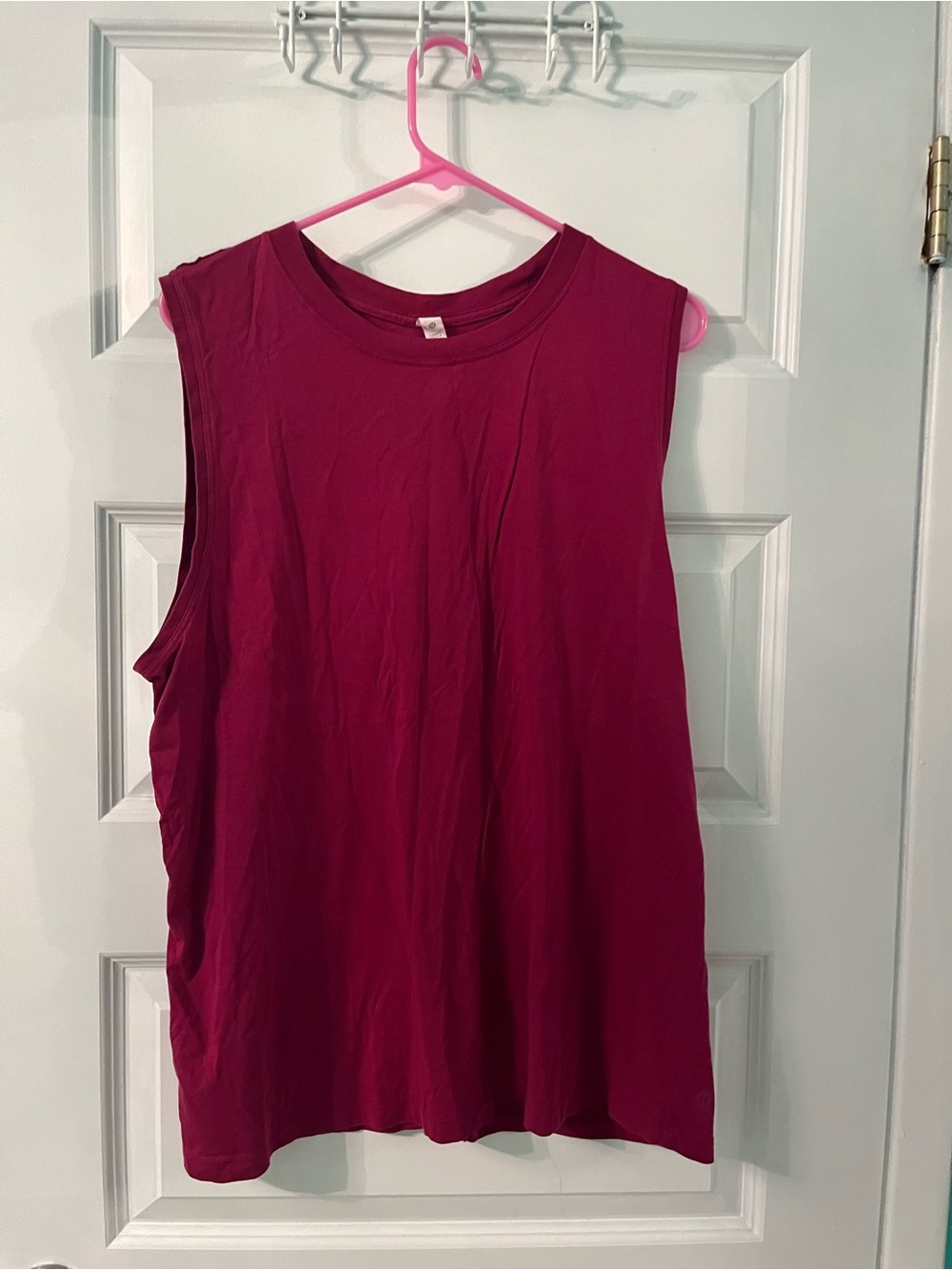 Lululemon Berry Cotton Tank Top Size 10